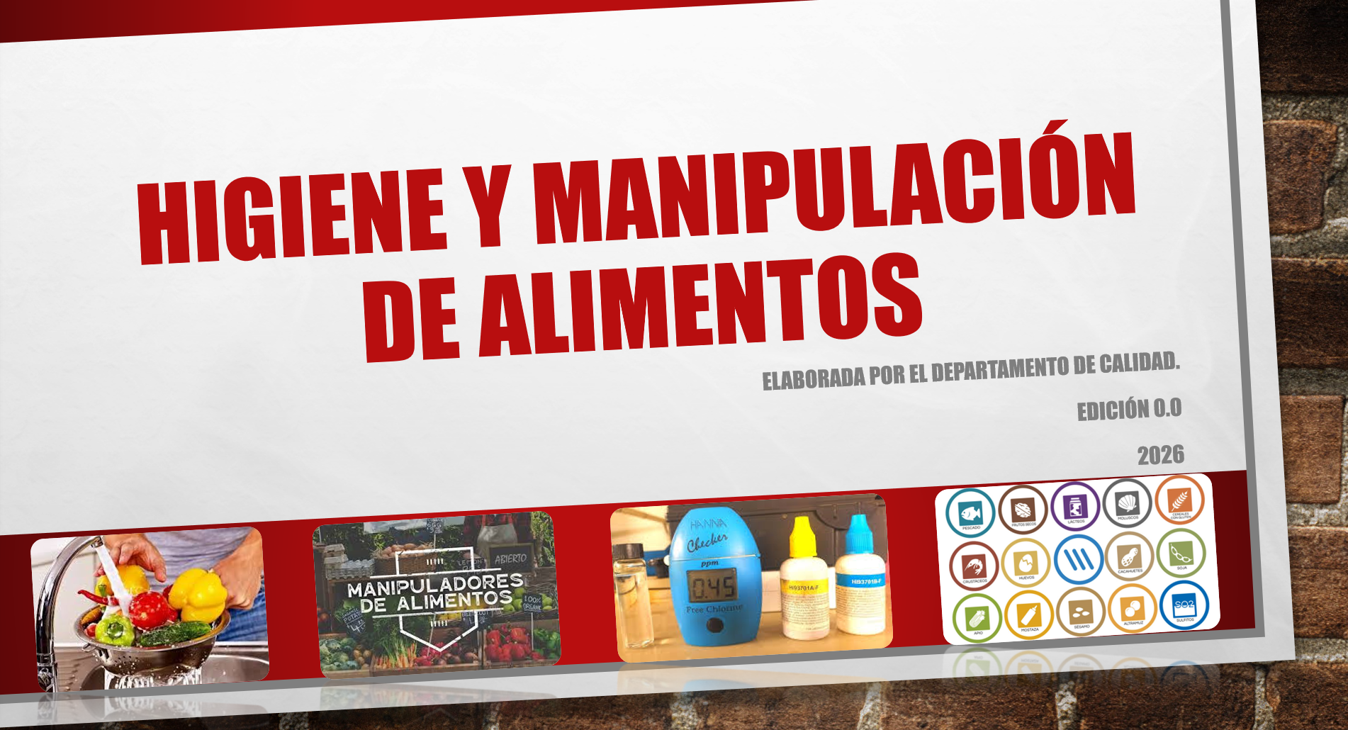 FORMACIÓN EN HIGIENE Y MANIPULACIÓN 8horas